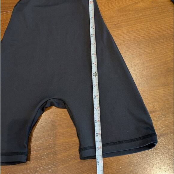 NWT Frankies Bikinis Felix Black Straight Fit Side Cutouts Bodysuit, size S - Picture 6 of 9